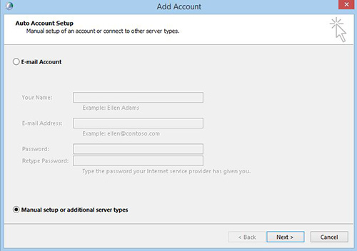 Outlook IMAP Setup
